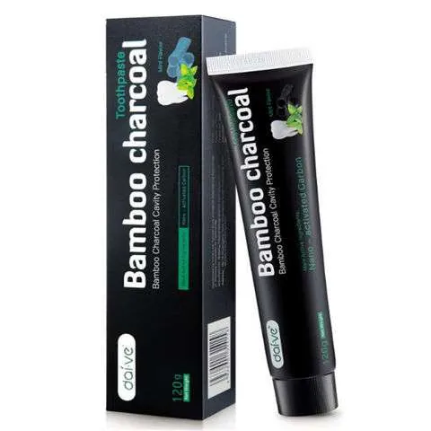 Organic charcoal toothpaste Bamboo charcoal toothpaste — hurtowo, higiena jamy ustnej, Francoalva Sp. z o.o., Warszawa