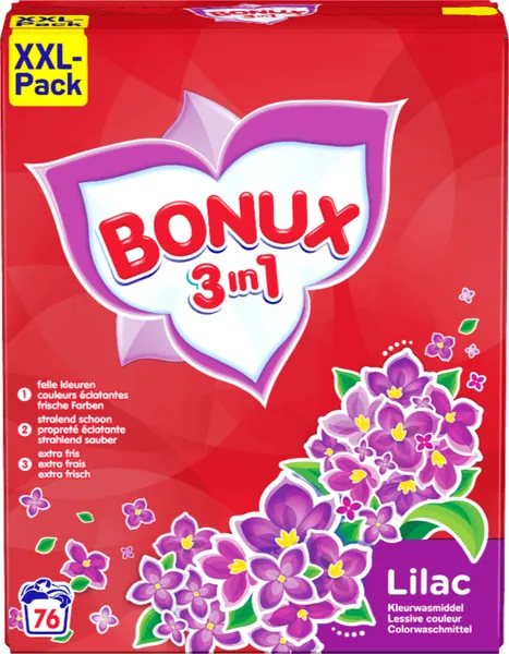 Bonux 3in1 Laundry Detergent — wholesale detergents from Francoalva Sp. z o.o., Warsaw