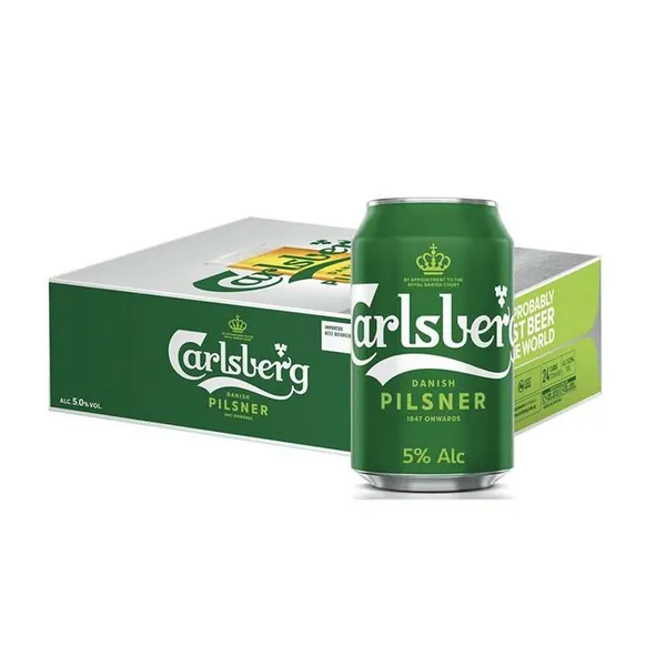 CARLSBERG CAN 330ml — wholesale alcoholic drinks from Francoalva Sp. z o.o., Warsaw