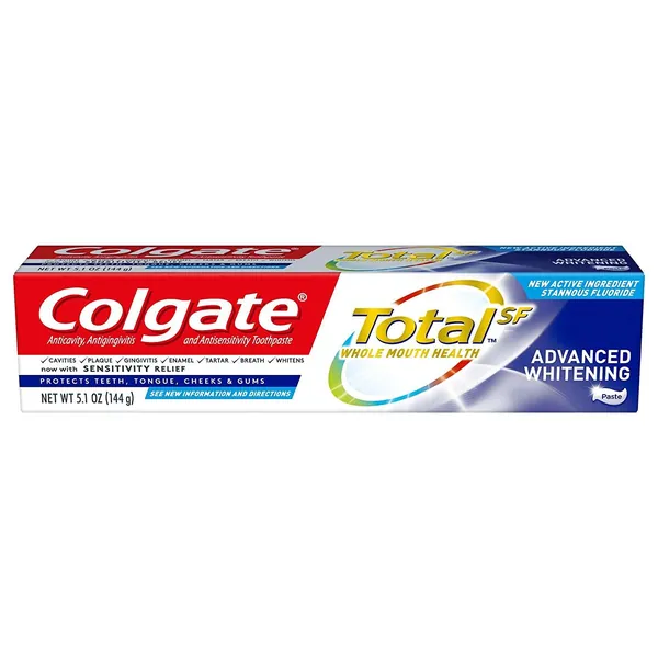 Pasta do zębów Colgate Total Whitening — hurtowo, higiena jamy ustnej, Francoalva Sp. z o.o., Warszawa