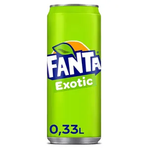 Fanta Exotic Can 330ML — wholesale soft & energy drinks from Francoalva Sp. z o.o., Warsaw