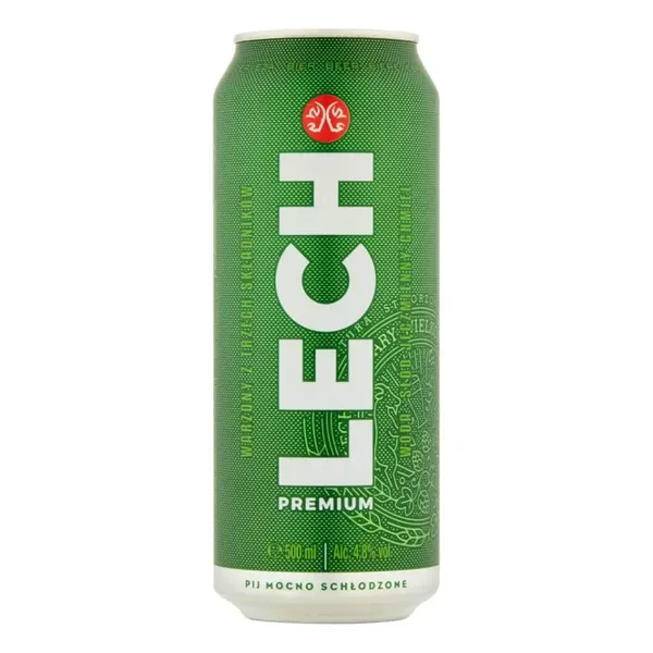 LECH 500ml Can — wholesale alcoholic drinks from Francoalva Sp. z o.o., Warsaw