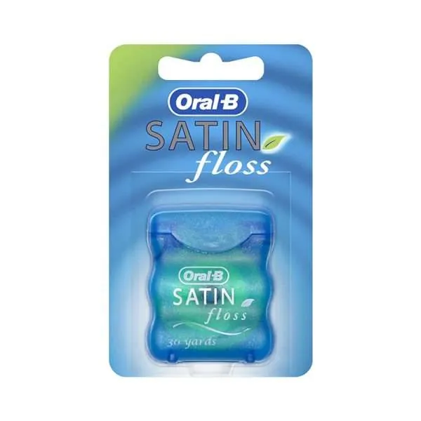 Oral-B Floss Satin Mint – 30 yards — hurtowo, higiena jamy ustnej, Francoalva Sp. z o.o., Warszawa