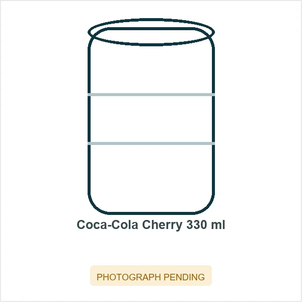 Coca-Cola Cherry 330 ml — illustration; product photograph pending