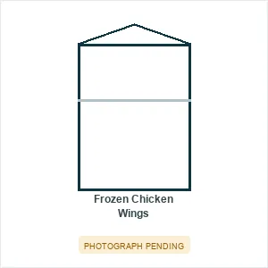 Frozen Chicken Wings — illustration; product photograph pending