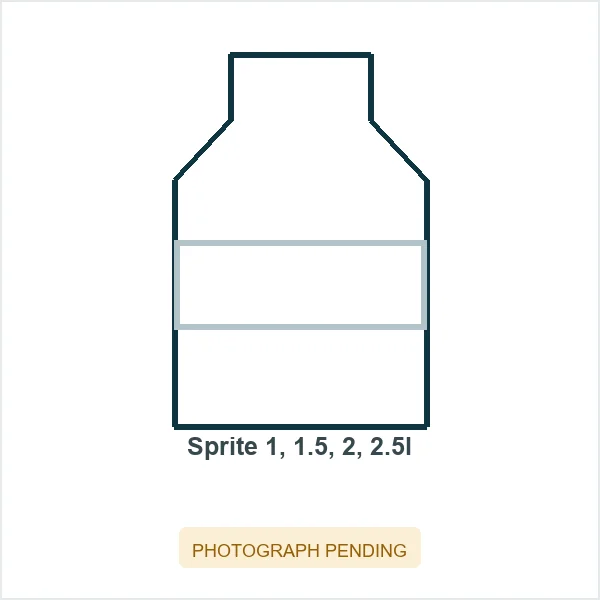 Sprite 1, 1.5, 2, 2.5l — illustration; product photograph pending