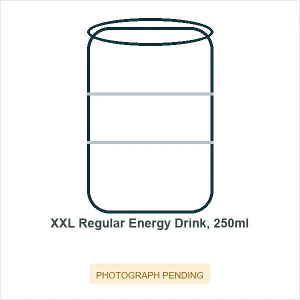 XXL Regular Energy Drink, 250ml — hurtowo, napoje i energetyki, Francoalva Sp. z o.o., Warszawa